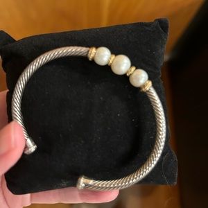 David Yurman Pearl Bracelet